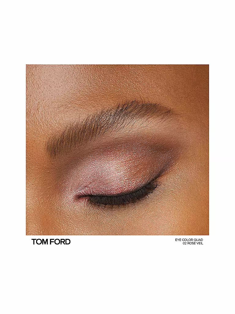 TOM FORD BEAUTY Lidschatten - Runway Look Iconic Eye Color Quad (01 Rose Veil) rosa