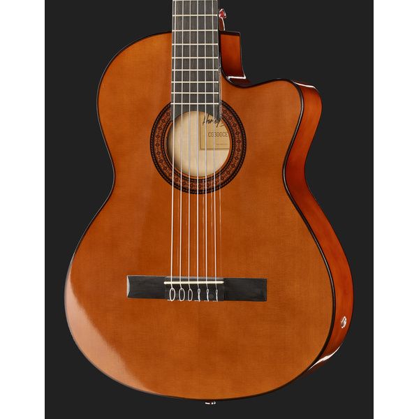 Harley Benton CG300CE Konzertgitarre natur