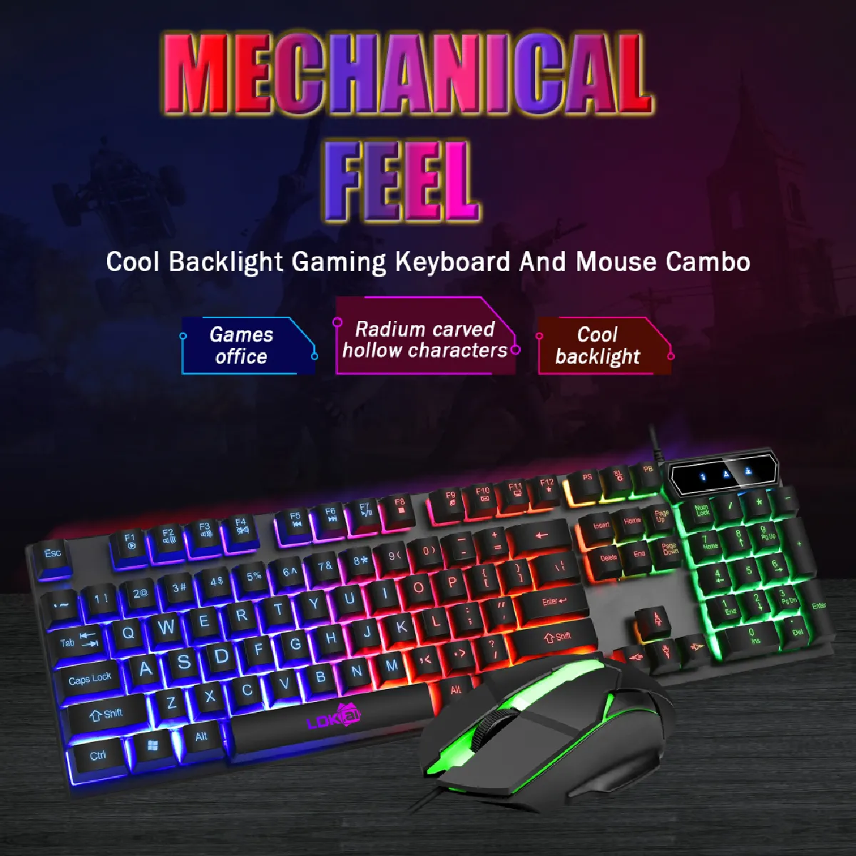 General Pack gaming - Noir et Blanc