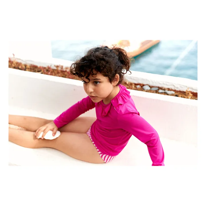 Canopea T-shirt Anti-UV Valentine | Rose fuschia