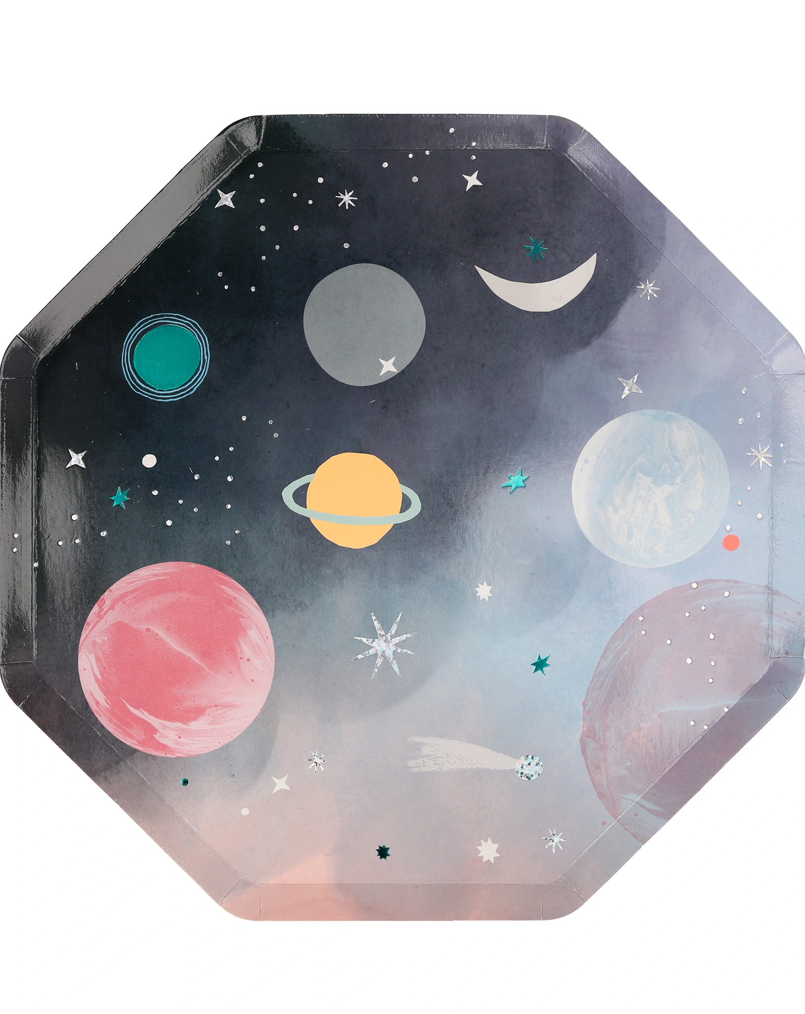 Pappteller SPACE 8er-Set