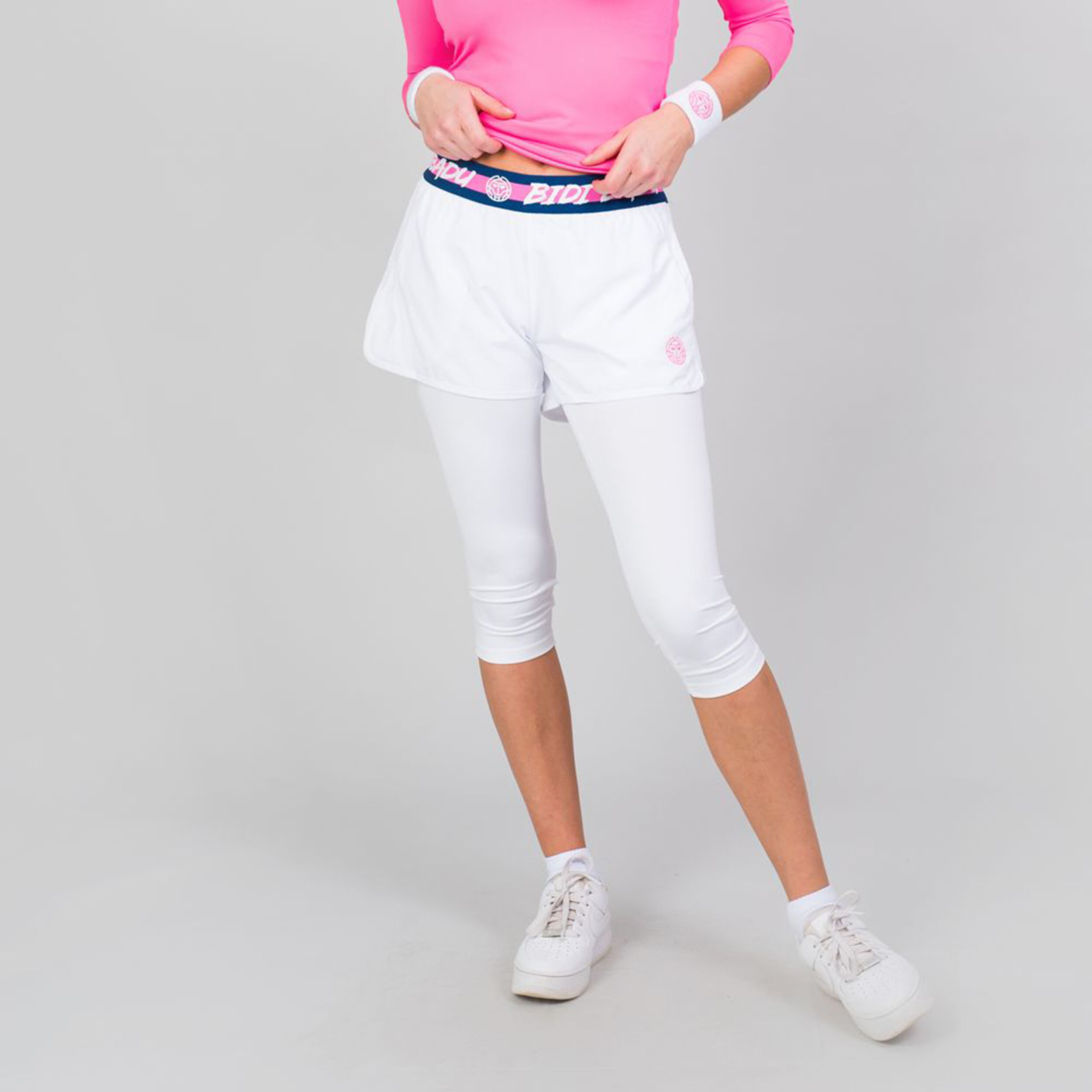 BIDI BADU Kara Tech Shopri Femmes - Blanc , Pink