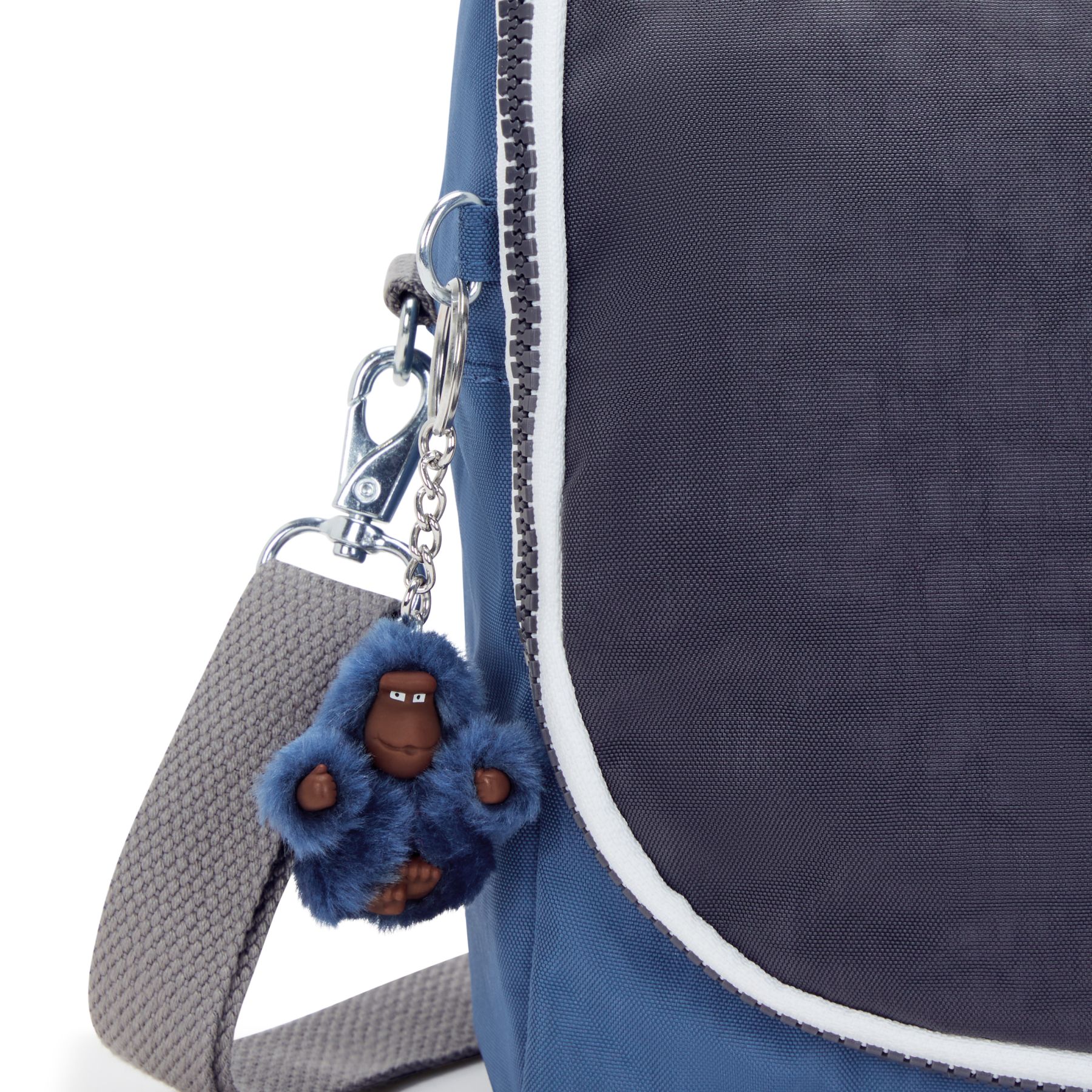 NEW KICHIROU Grand Sac Repas Isotherme avec Manchon pour Valise - Fantasy Blue Block