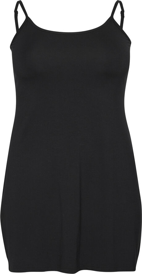 Kaffe Curve KCjena Strap Dress Black deep