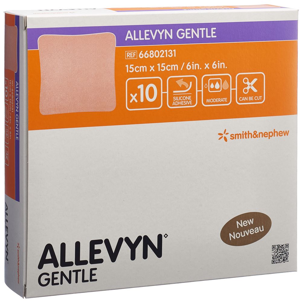 ALLEVYN Wundverband 15x15cm 10 Stk