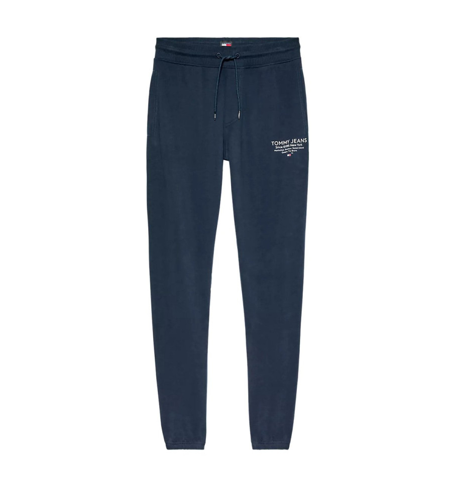 Calças de fato de treino Tommy Jeans em algodão azul-marinho