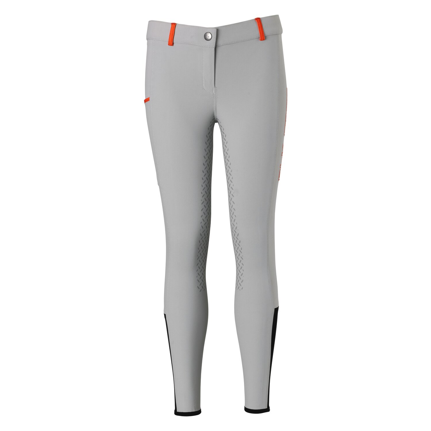 black forest kids Grip Vollbesatz-Reithose - steel grey