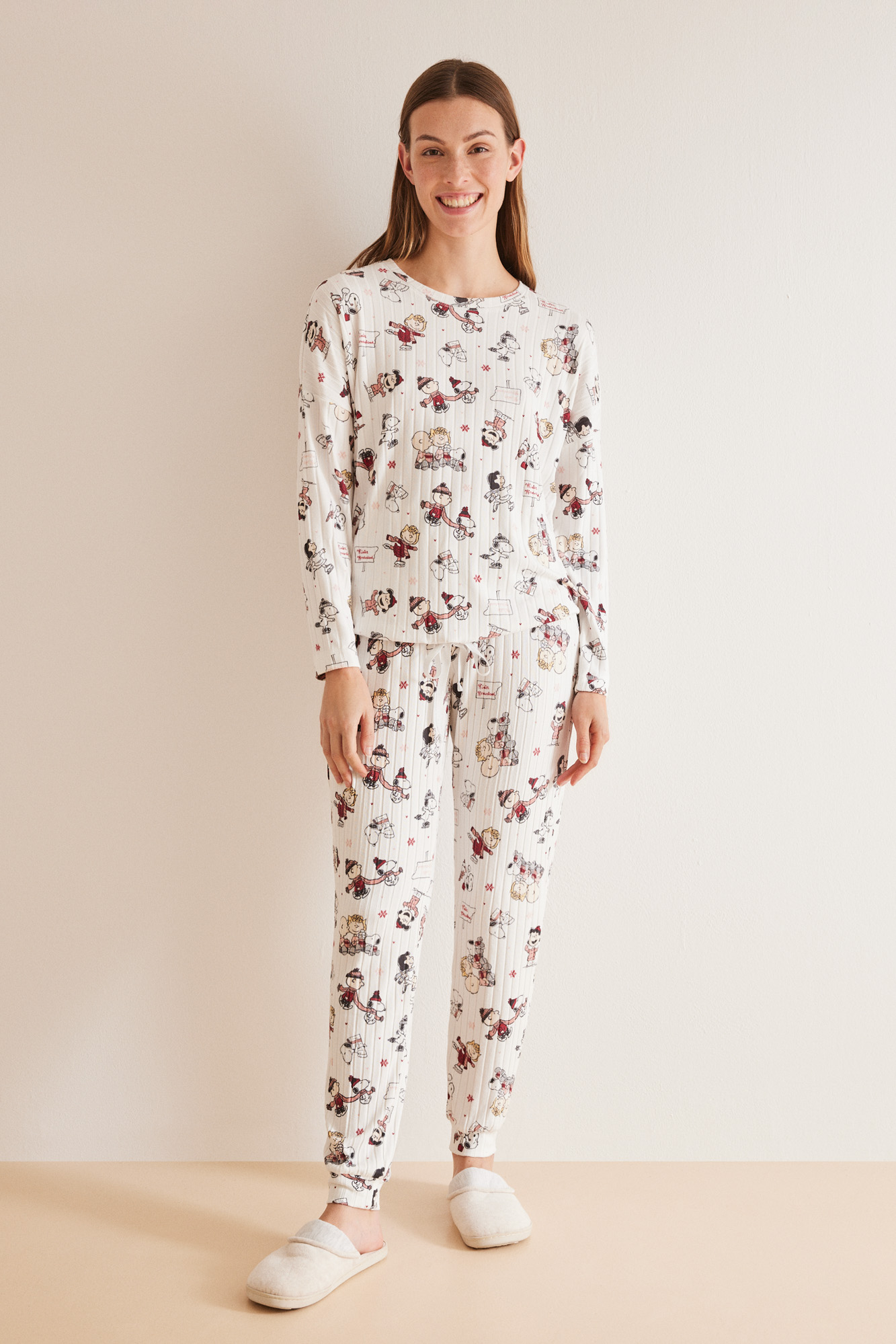 pijama com estampa do Snoopy