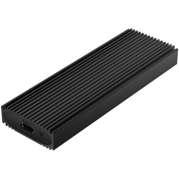 Aisens Caixa Externa USB 3.2 p/ Disco SSD M.2 NVMe Preto - ASM2-022B