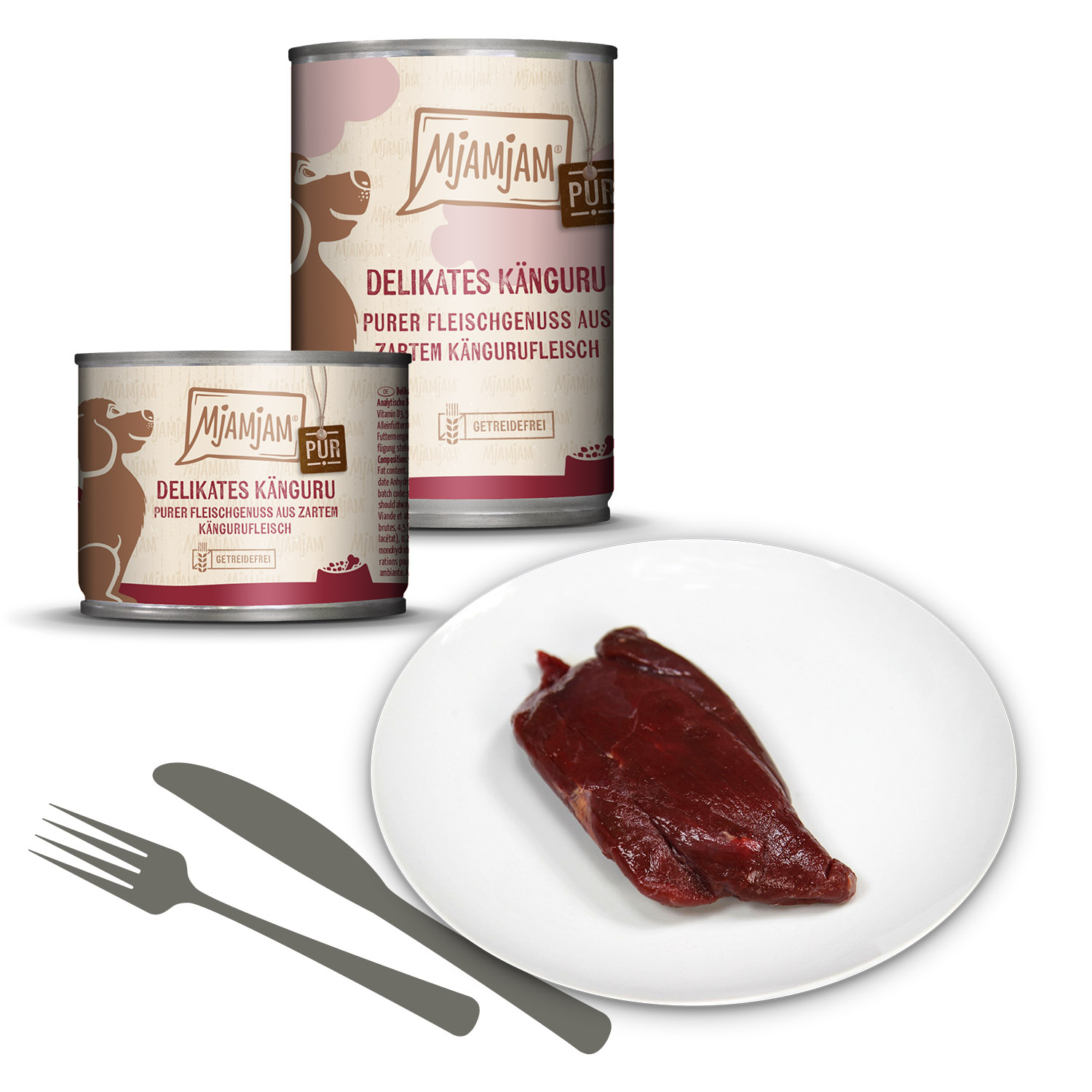 purer Fleischgenuss - delikates Känguru pur