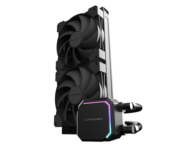 LC-Power Wasserkühlung LC-CC-280-B CPU-Flüssigkühlung für viele moderne Prozessoren