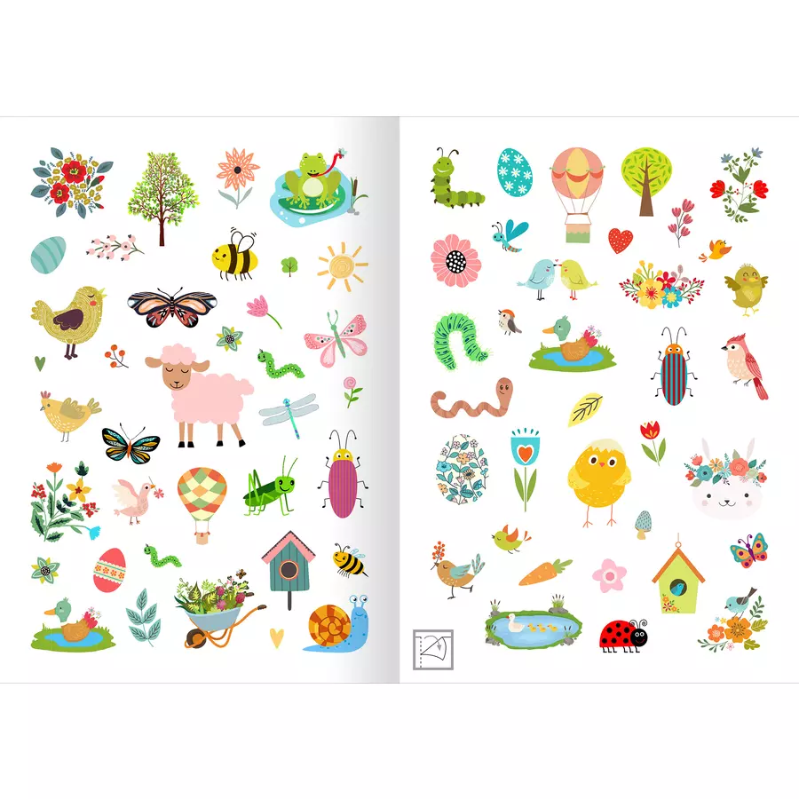 arsEdition Stickerspaß Frühling