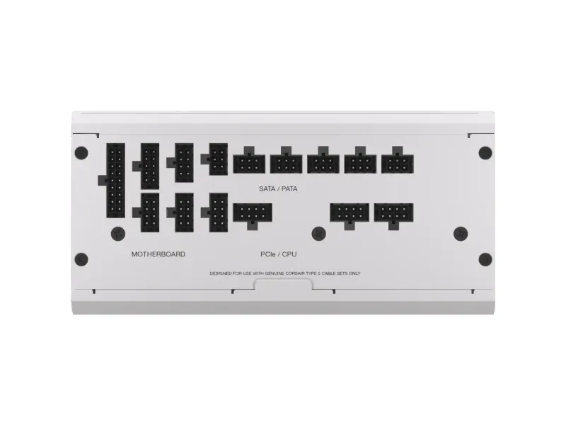 CORSAIR RMx Series RM1000X SHIFT - Strømforsyning (intern) - ATX12V 3.0/ EPS12V 2.92 - 80 PLUS Gold - AC 100-240 V - 1000 Watt - hvid