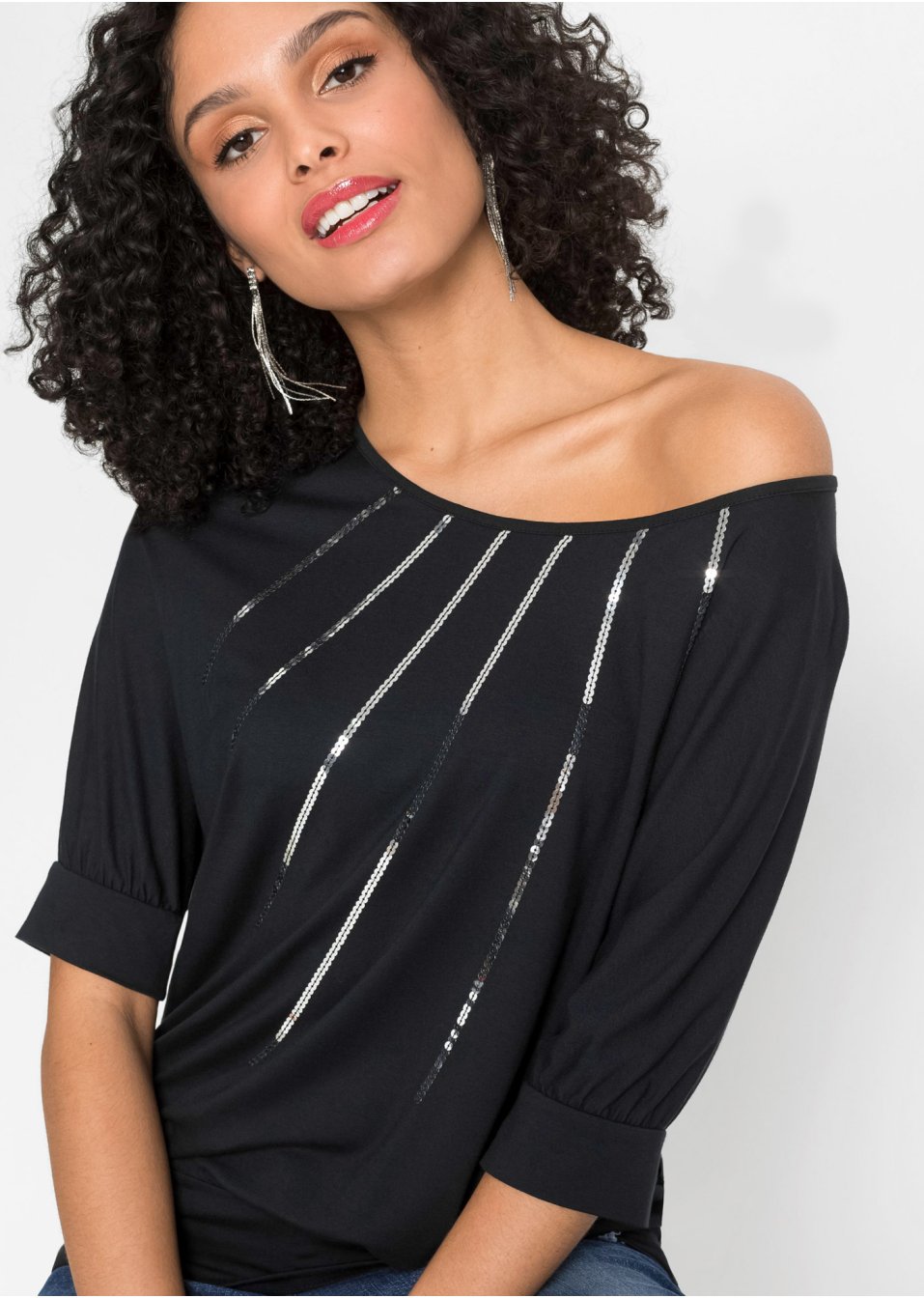 T-shirt manches chauve-souris