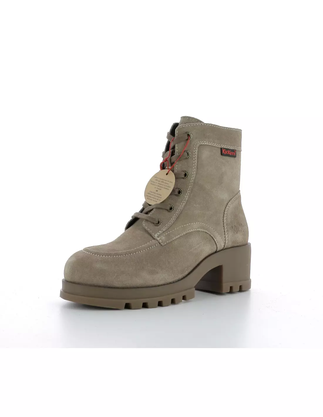 KICKERS KICK HELLO- Boots & bottines Argent