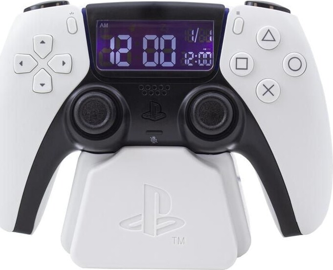 Playstation Vækkeur - Dualsense Controller - Hvid