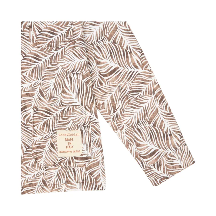 Zhoe & Tobiah Veste Feuilles | Marron