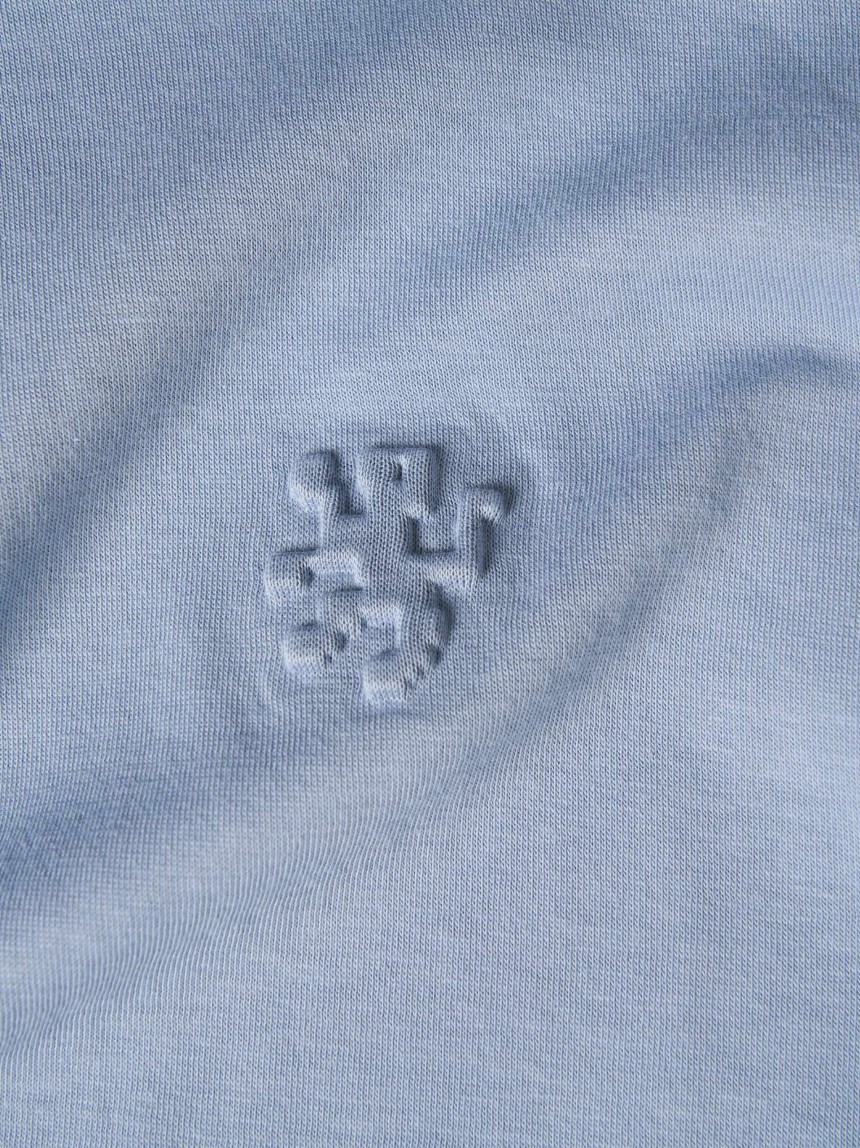 Sweater Manga Comprida com gola meio fecho