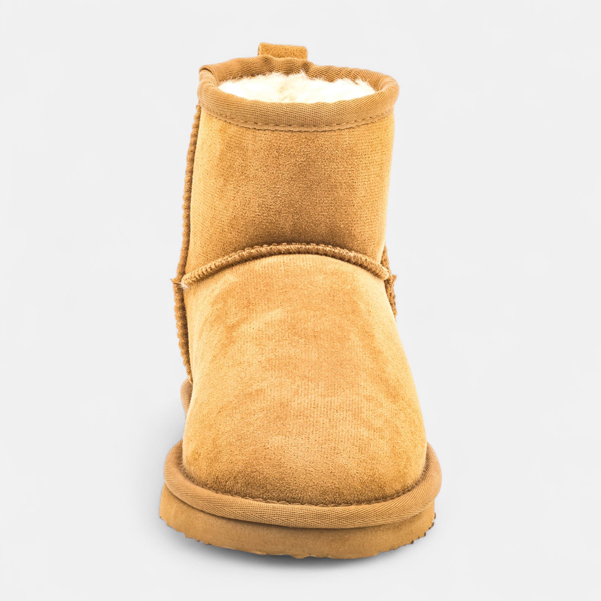 Bottines Fille cognac