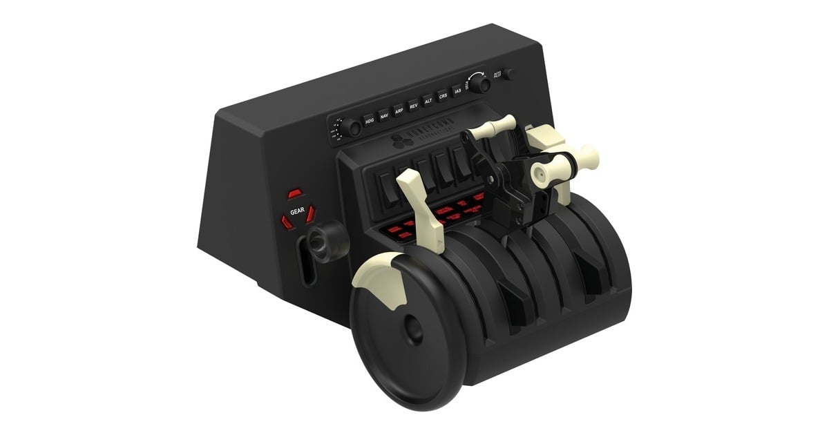 Honeycomb AeronauticalBravo Throttle Quadrant gaming gasregelaar  (Zwart)