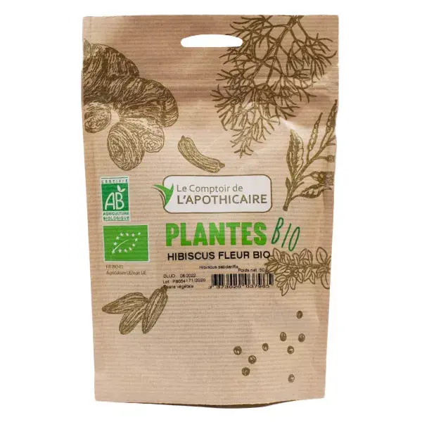 Le Comptoir de l'Apothicaire Hibiscus Fleur Bio 50g