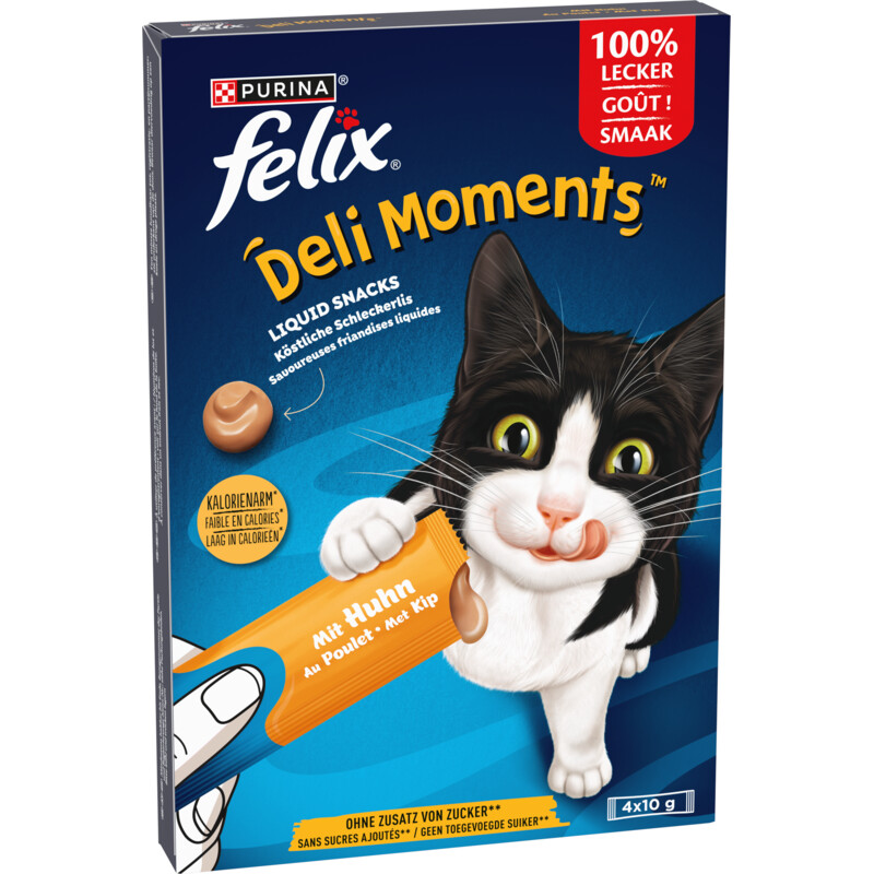 Felix Deli moments liquid snacks kip