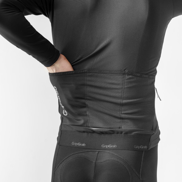 GripGrab PACR Thermal langærmet cykeltrøje sort herre