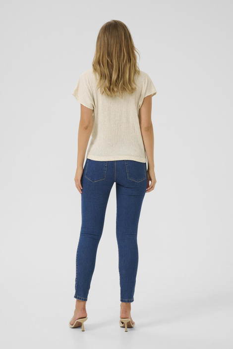 Kaffe beige dames t-shirt