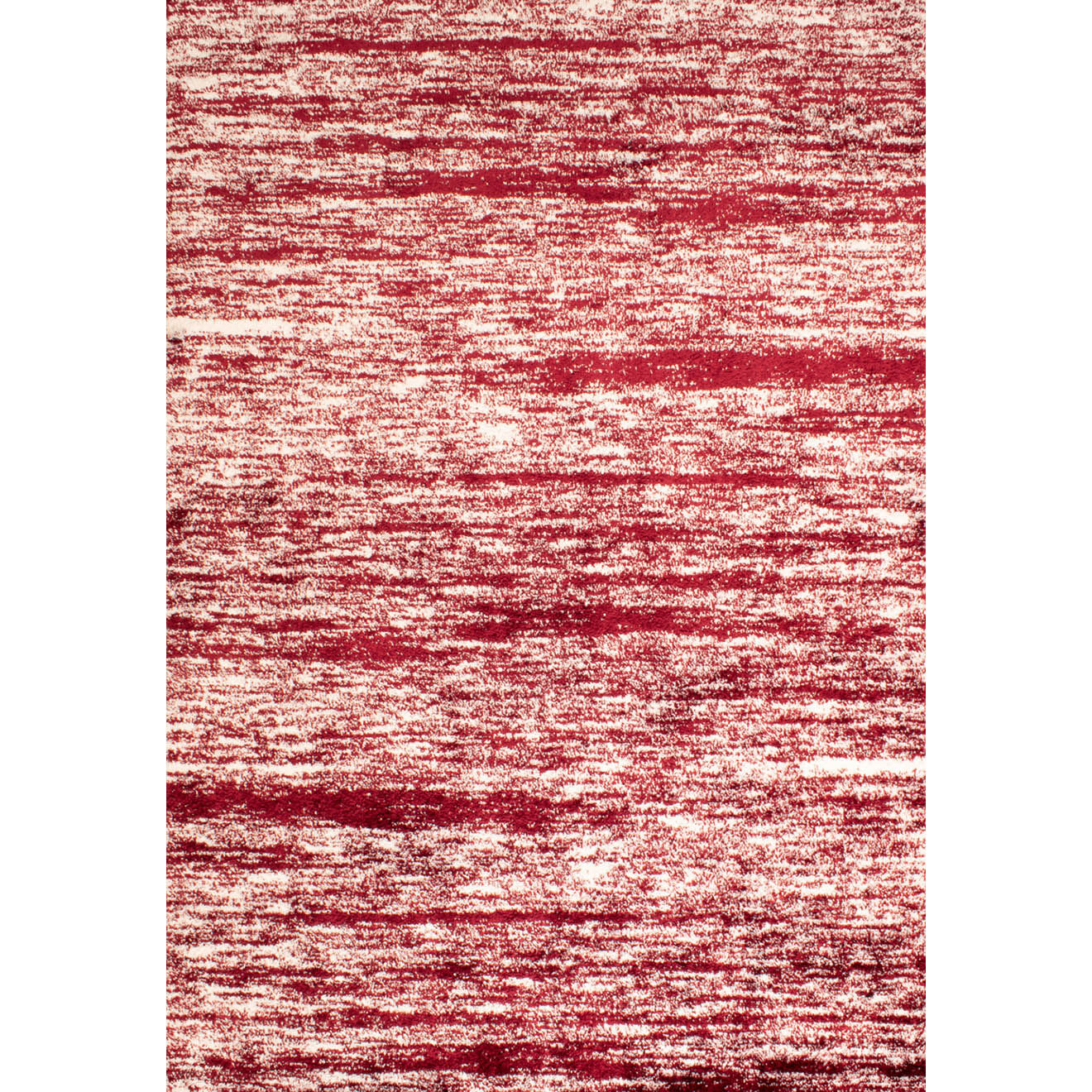 Nazar Rugs Tapis Shaggy doux Oslo 584 rouge - 67x90 cm