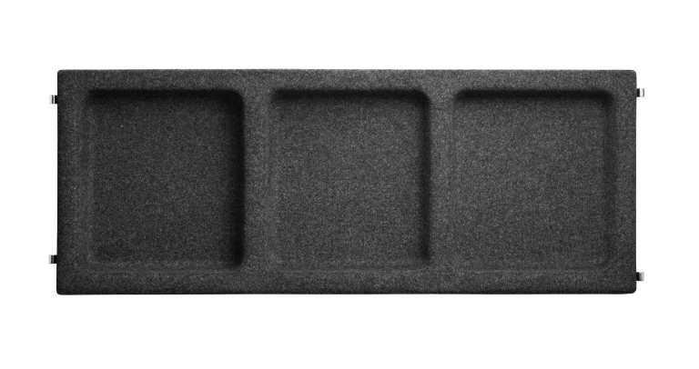 String Furniture Bowl Shelf Felt 78x30 beige