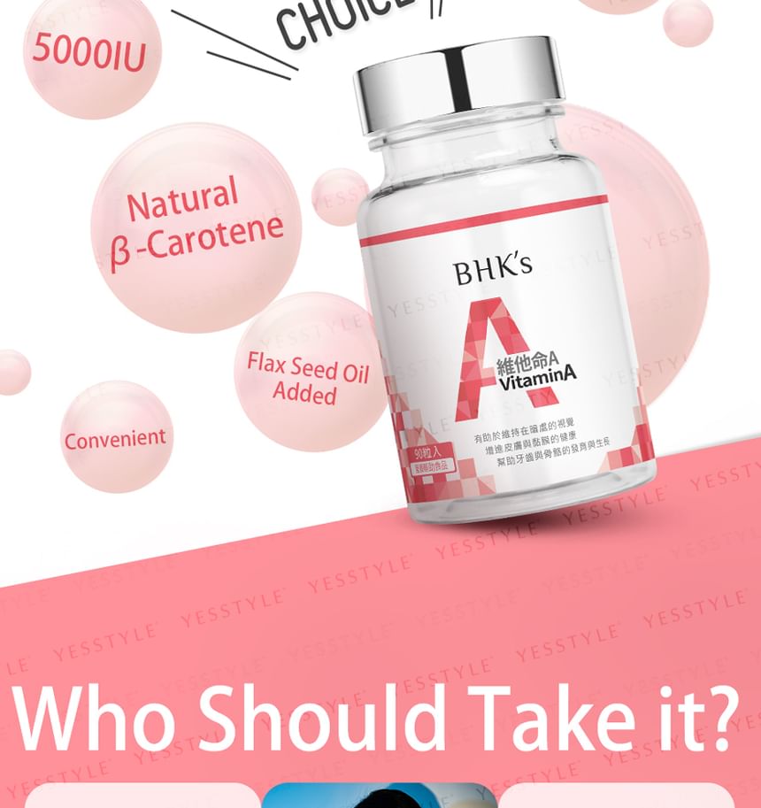 BHK's - Vitamine A 5000 IE Softgel