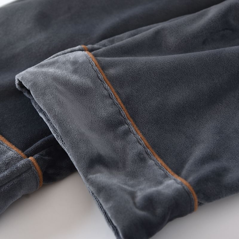 Dogini - Pyjamaset: effen shirt + broek