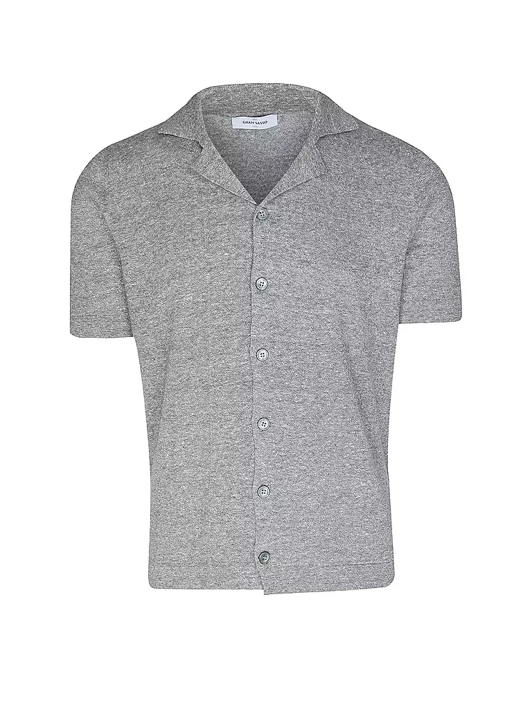 GRAN SASSO Poloshirt grau