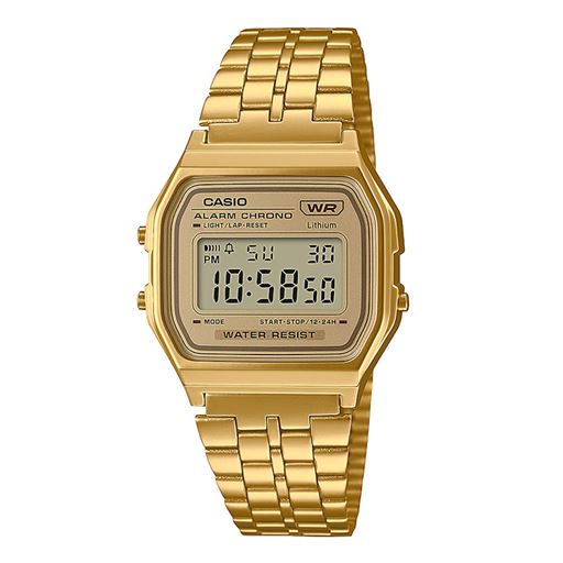 Casio Vintage A158WETG-9AEF Digitalur, Gold, 34 mm
