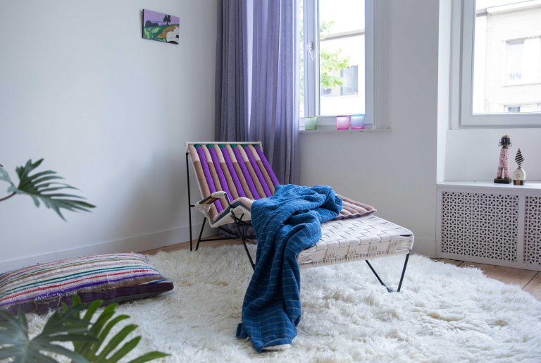 HKliving Fluffy vloerkleed Ø250