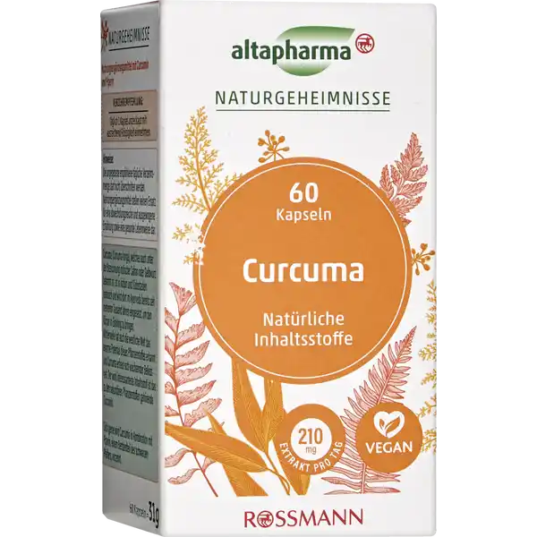 Naturgeheimnisse Curcuma Kapseln