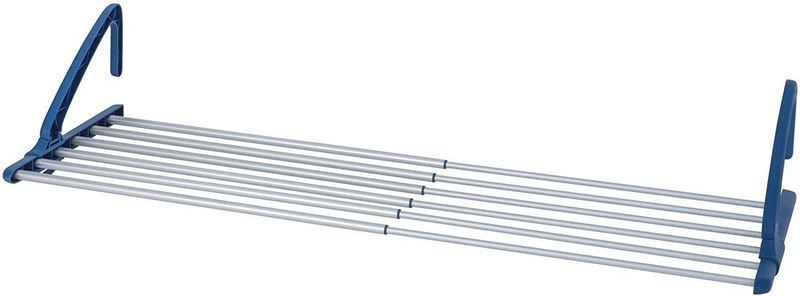 WENKO - Aluminium Wasdroger - Uitschuifbaar - Voor Balkon - Drooglengte 6 Meter