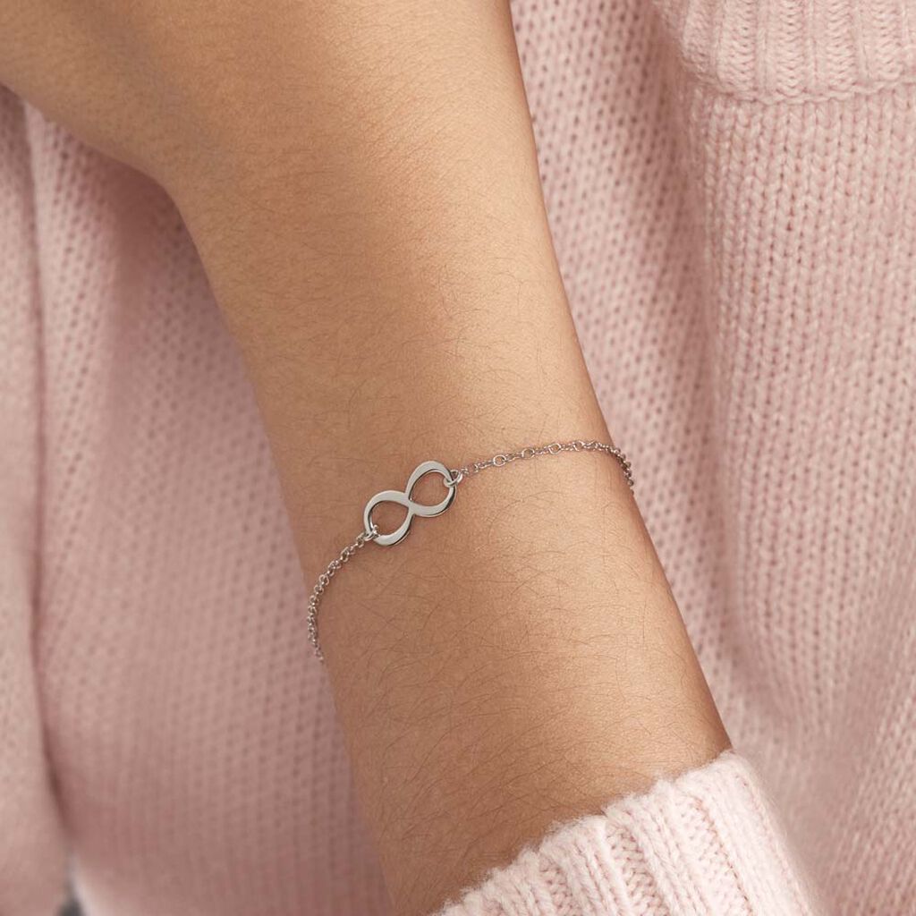 Bracelet Helsa Argent Blanc