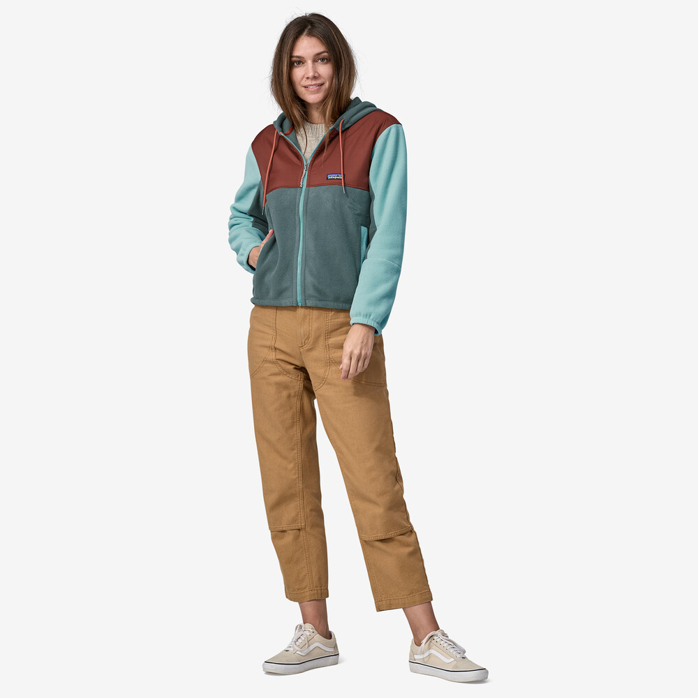 Damen-Microdini-Fleece-Hoodie