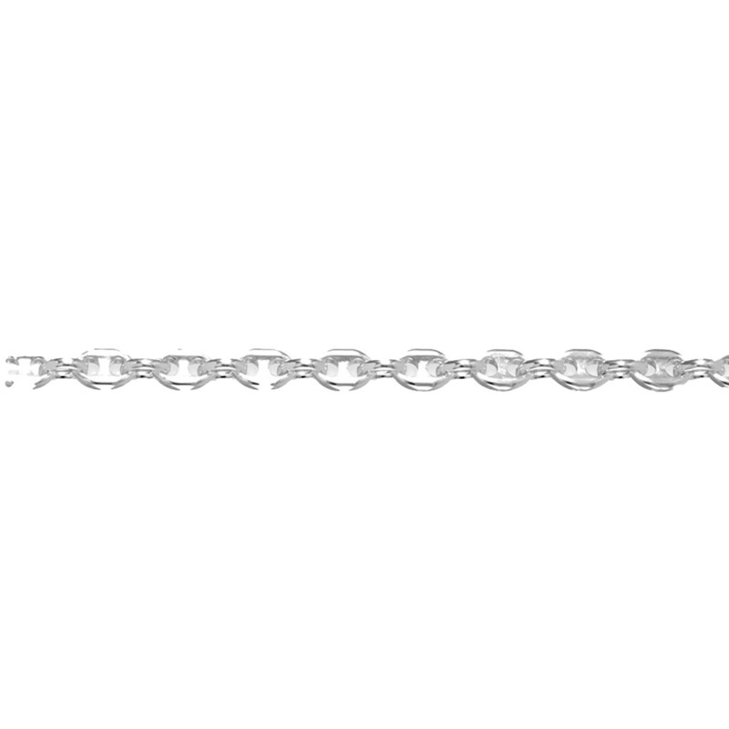 Bracelet Mixte - Argent 925 - Longueur : 18 cm