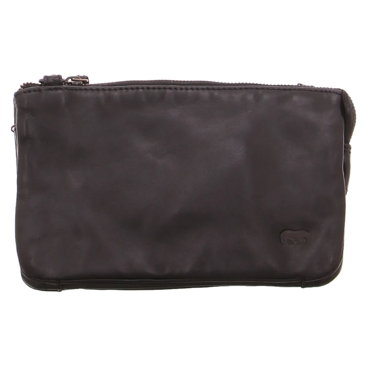 BEAR DESIGN Umhängetasche Schwarz Leder