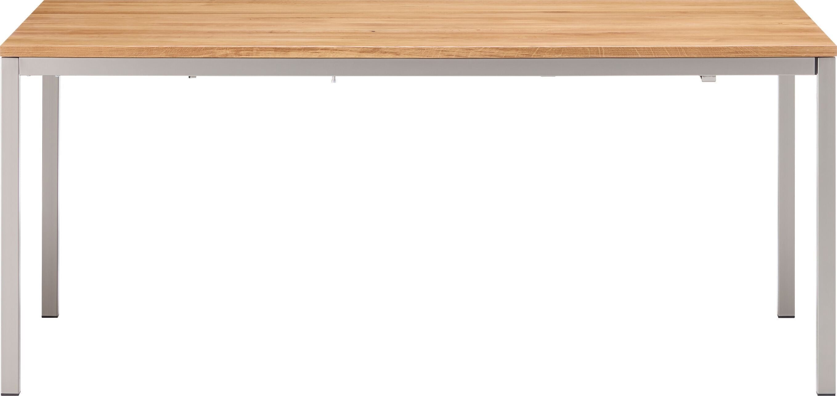 ALEXIS II Eiche n./polars - Schwarz / B: 180.0 cm x T: 90.0 cm x H: 75.0 cm