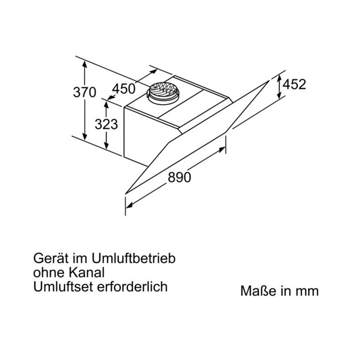 Siemens Wandesse LC98KLP60 Klarglas