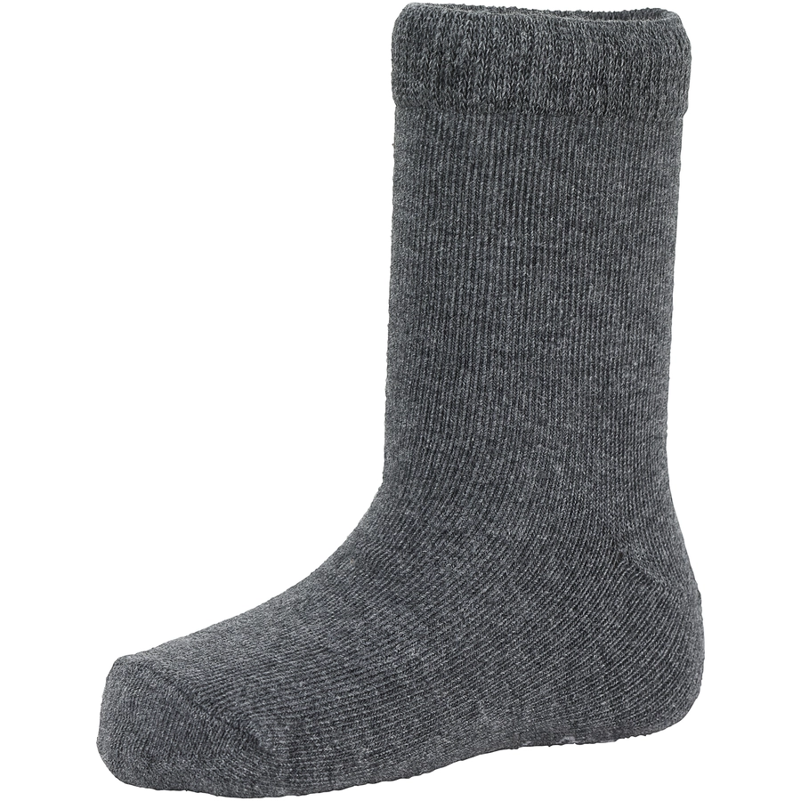 Sterntaler Söckchen uni, 2er-Pack anthrazit mel.