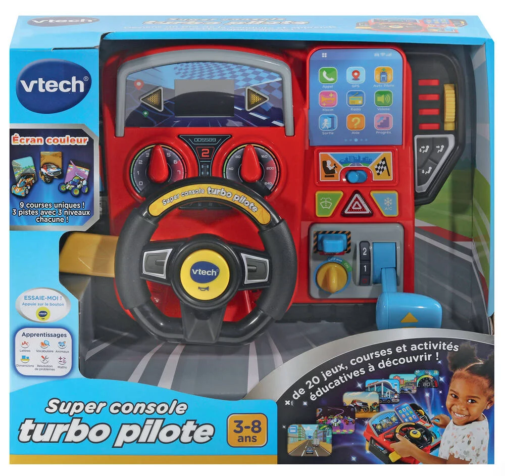 SUPER CONSOLE TURBO PILOTE