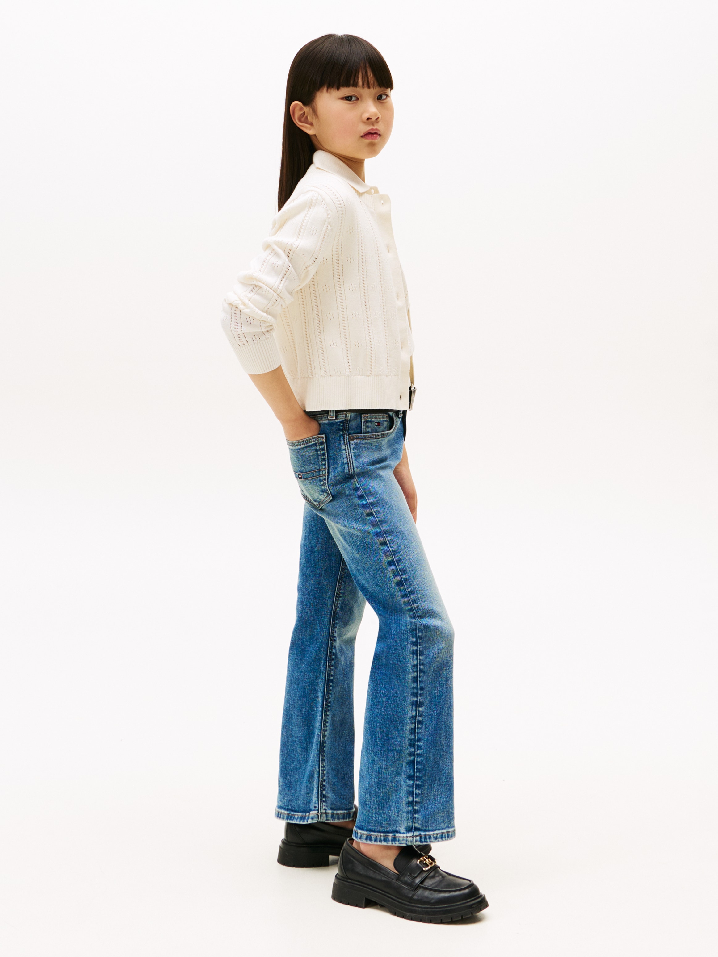 Tommy Hilfiger Bootcut-Jeans »FLARE VINTAGE DENIM« für Kinder bis 16 Jahre, mit ausgestelltem Bein