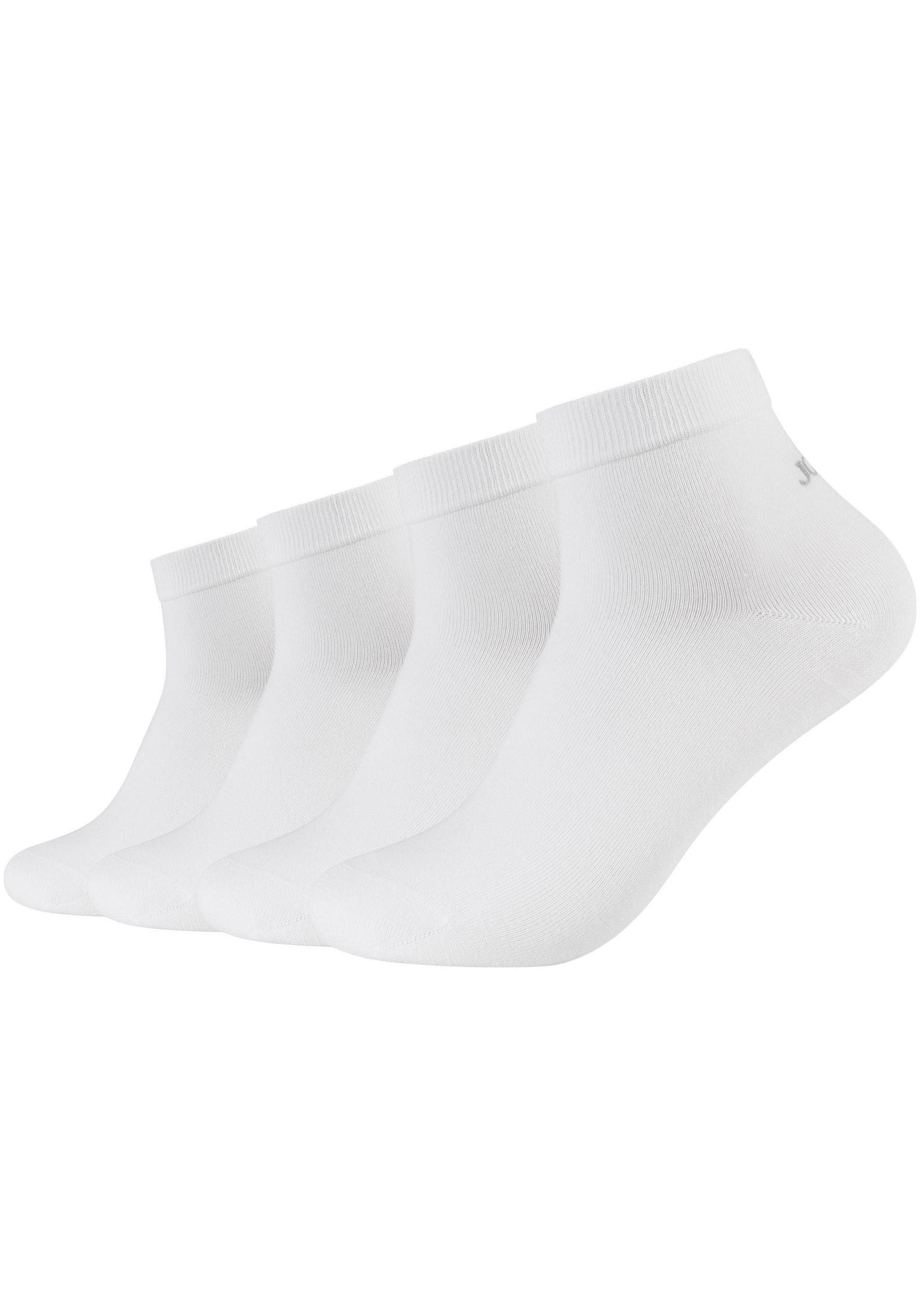 JOOP! Kurzsocken »premium essentials« 4 Paar tlg. mit Logoschriftzug an der Ferse