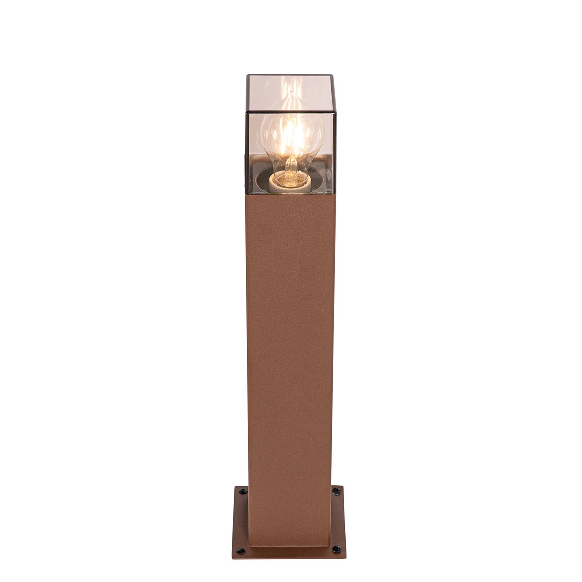 Buitenlamp 50 cm roestbruin met grondpin en kabelmof - Denmark
