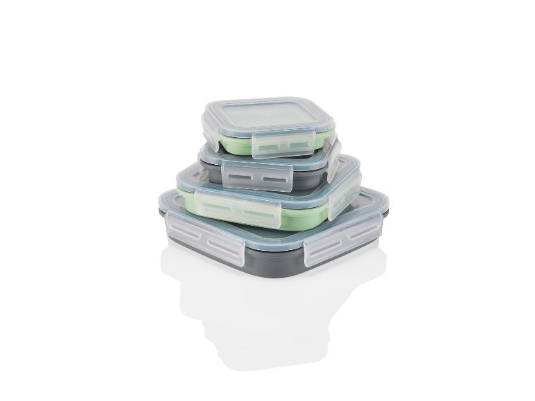 Opvouwbare vershoudbakjes of lunchbox