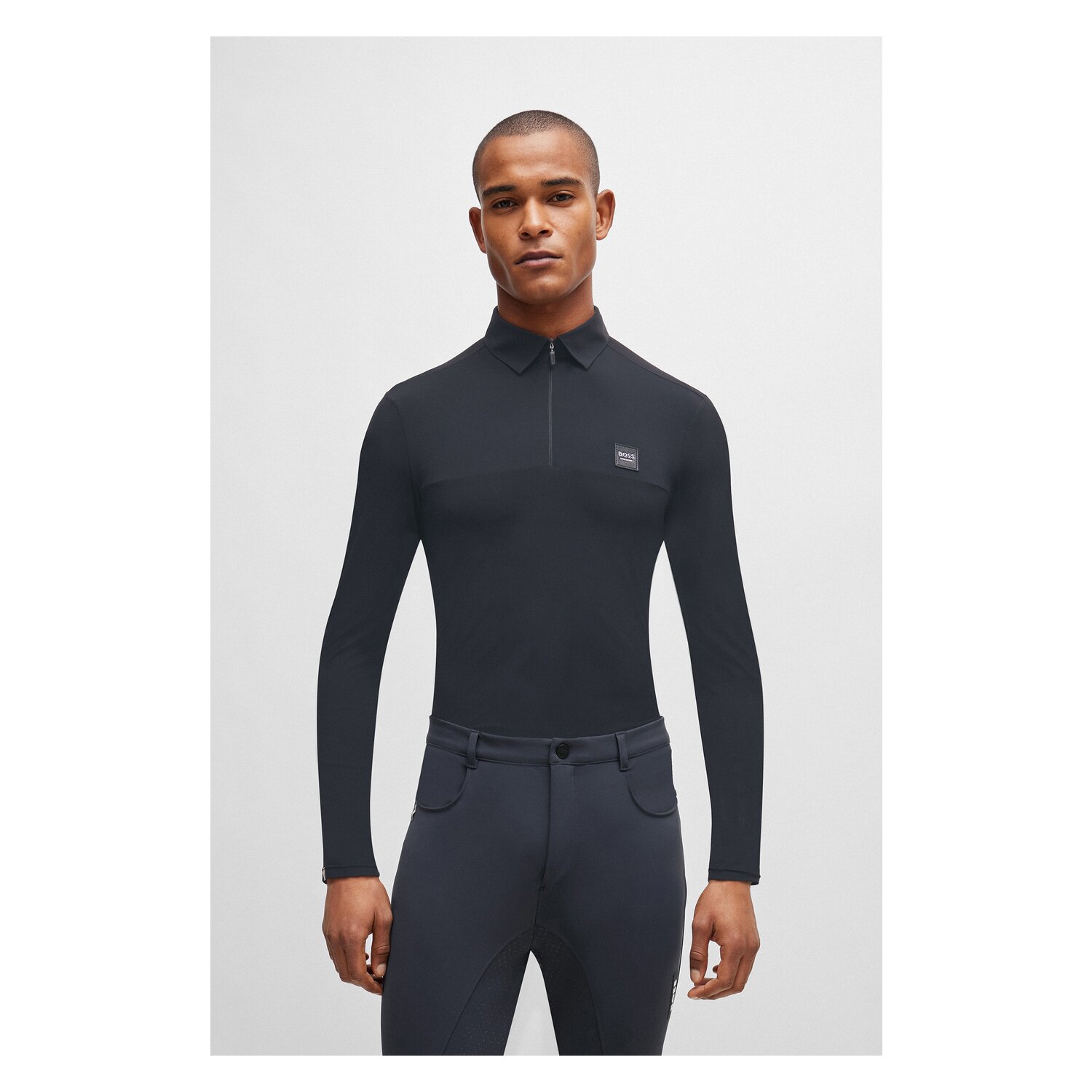 BOSS EQUESTRIAN Trainingsshirt Elton - grey